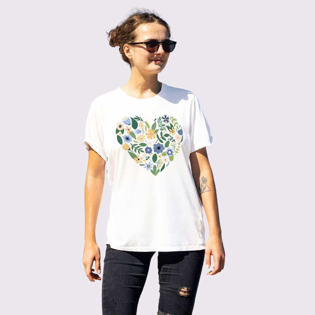 Love Flower T-Shirt The Shophaul