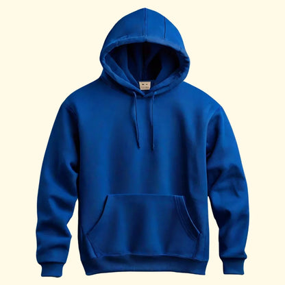Unisex Plain Hoodie - Royal Blue