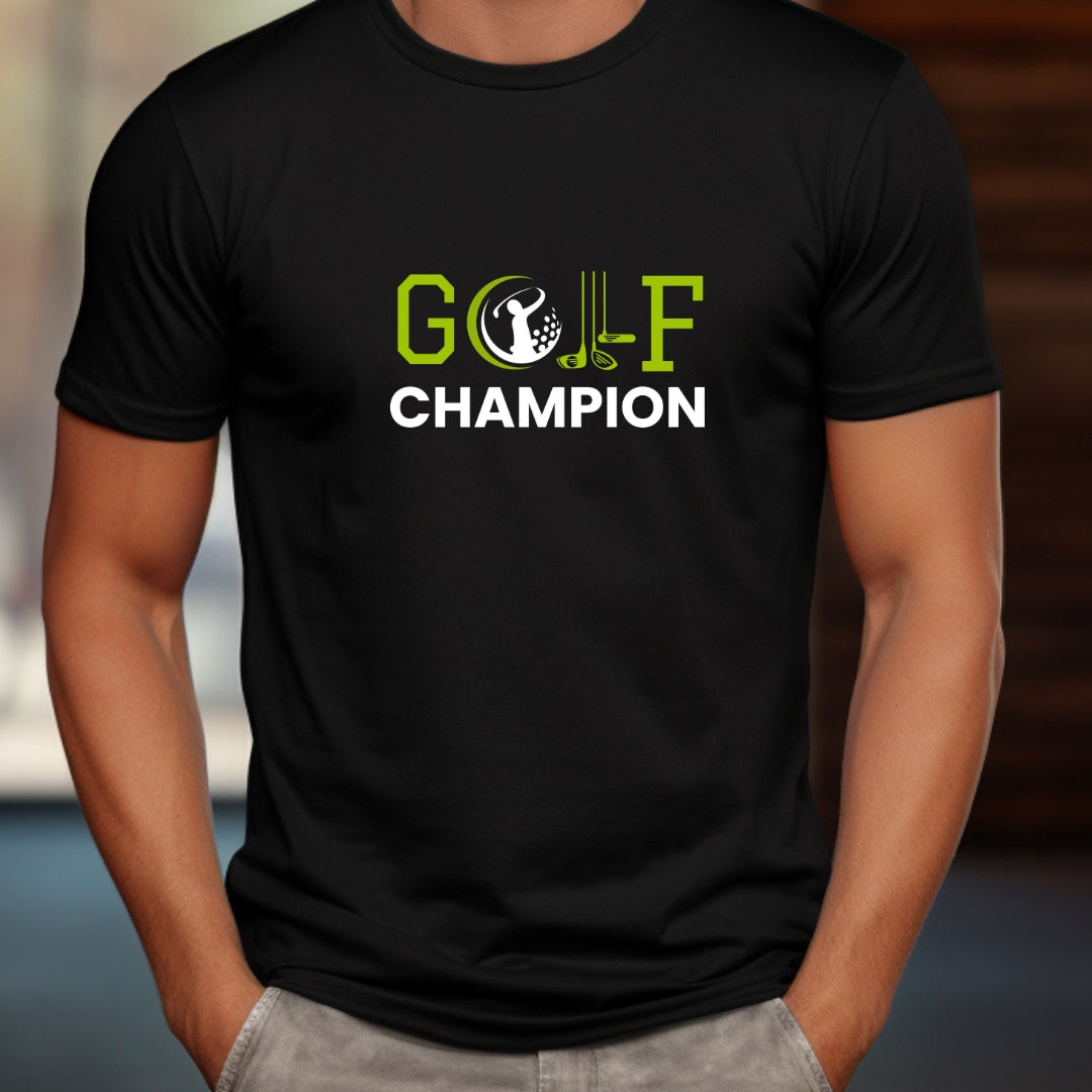 Golf Champion T-Shirt - The Shophaul Designs