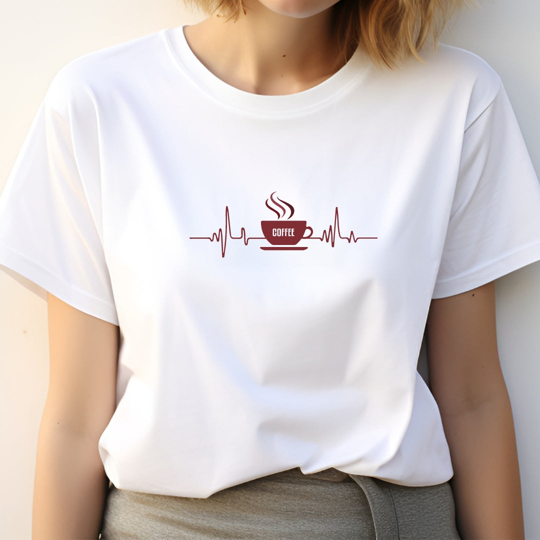 Coffee Heartbeat T-Shirt