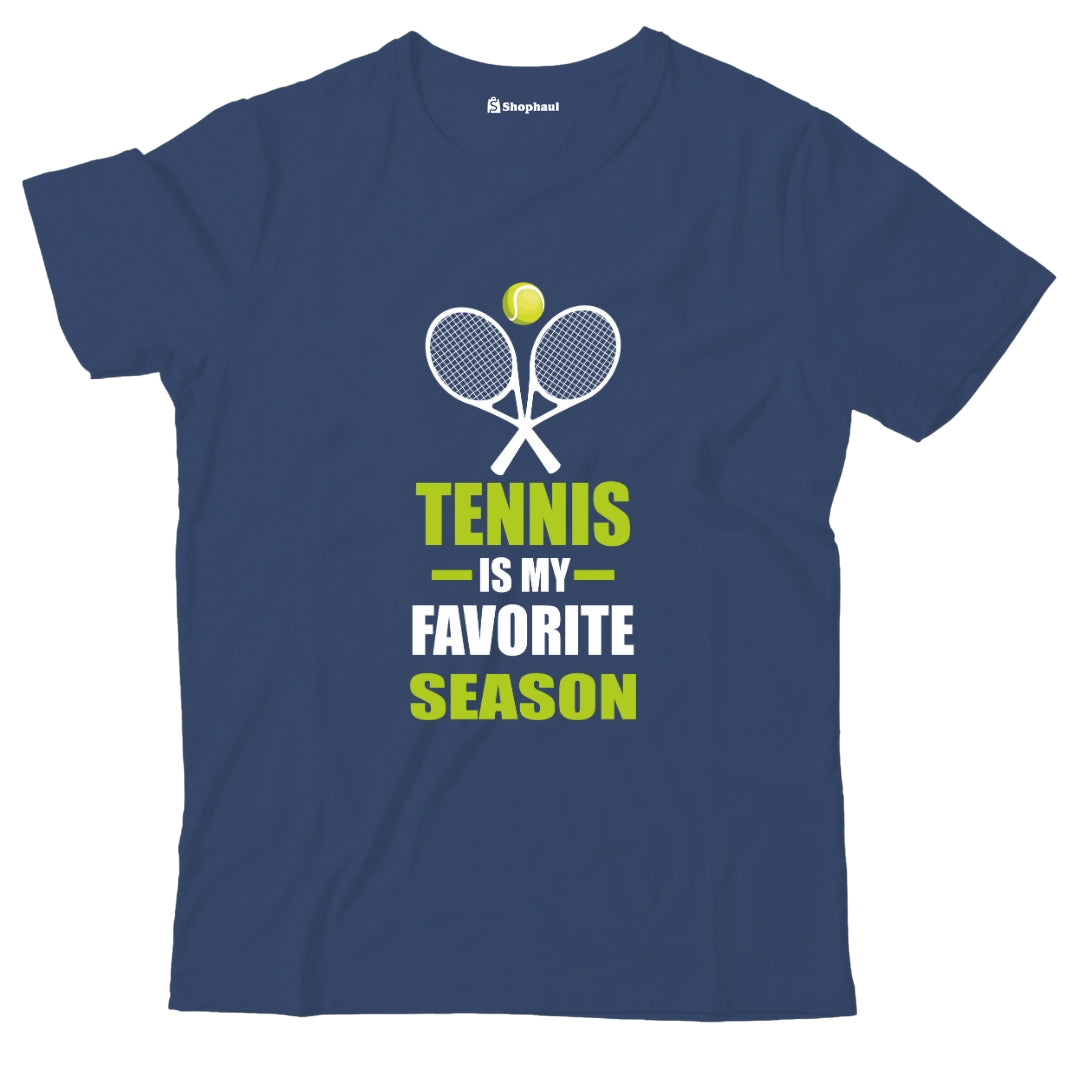 Kids Tennis is my Favorite Season T-Shirt The Shophaul