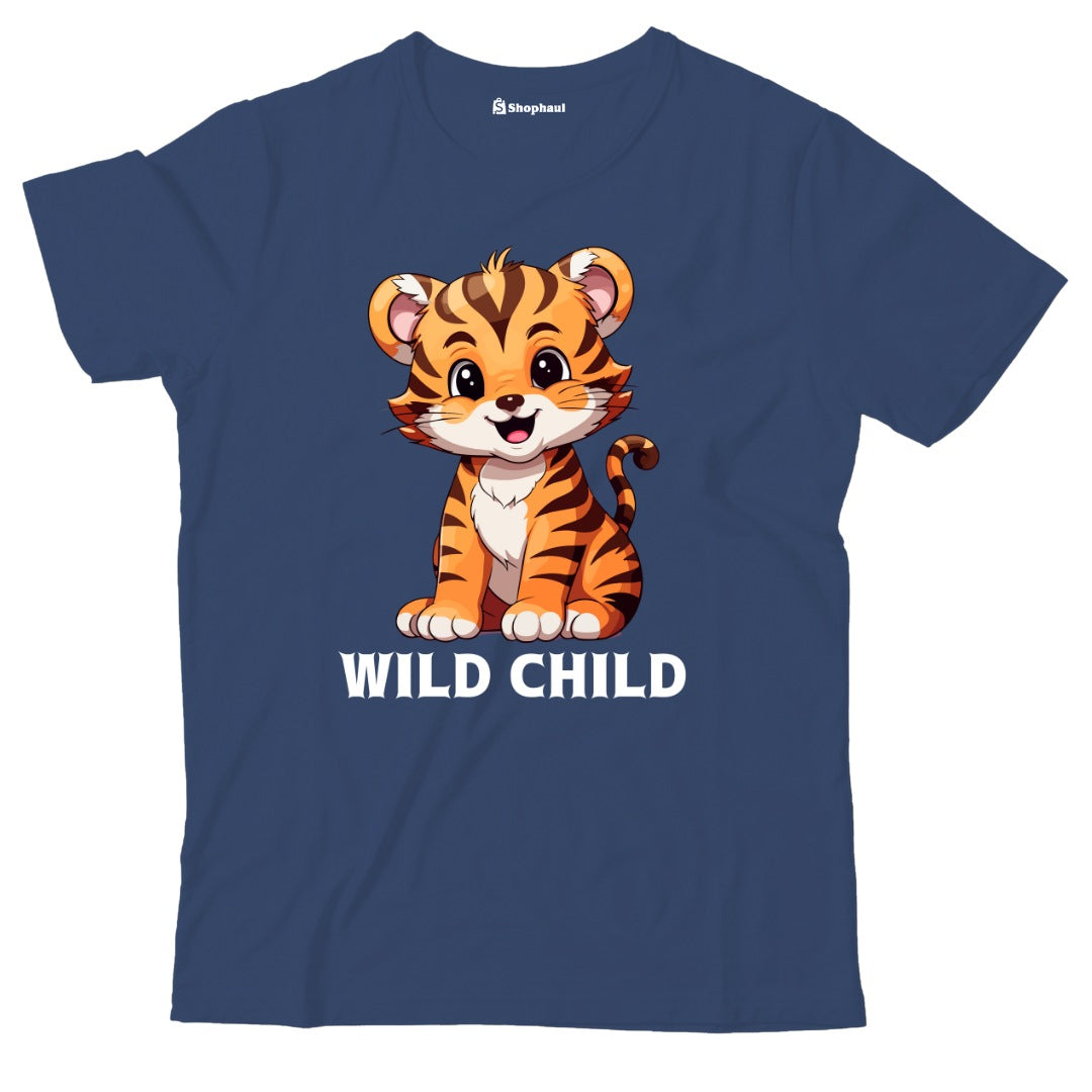 Kids Wild Child Tiger T-Shirt The Shophaul