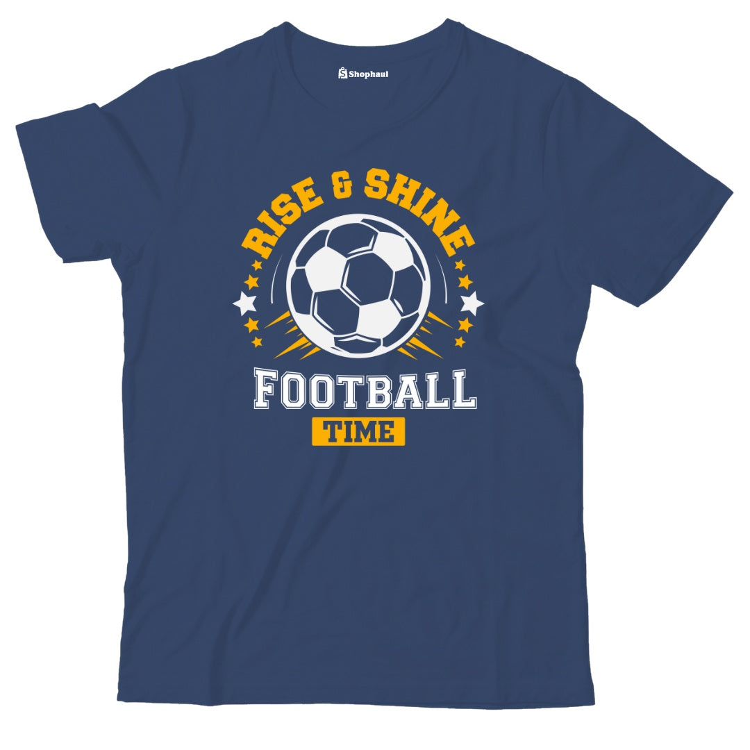 Kids Rise and Shine Football T-Shirt The Shophaul