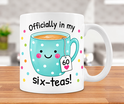 60 Years Gift White Coffee Mug