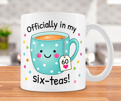 60 Years Gift White Coffee Mug