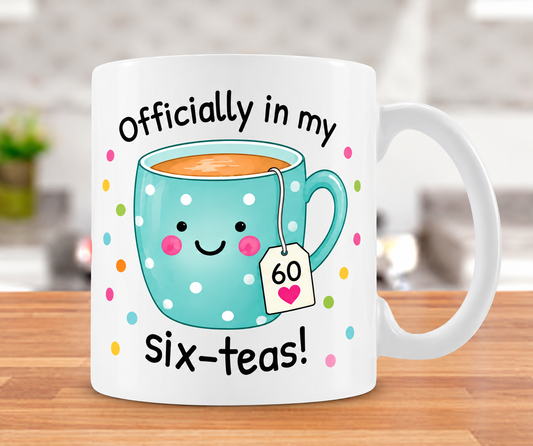 60 Years Gift White Coffee Mug