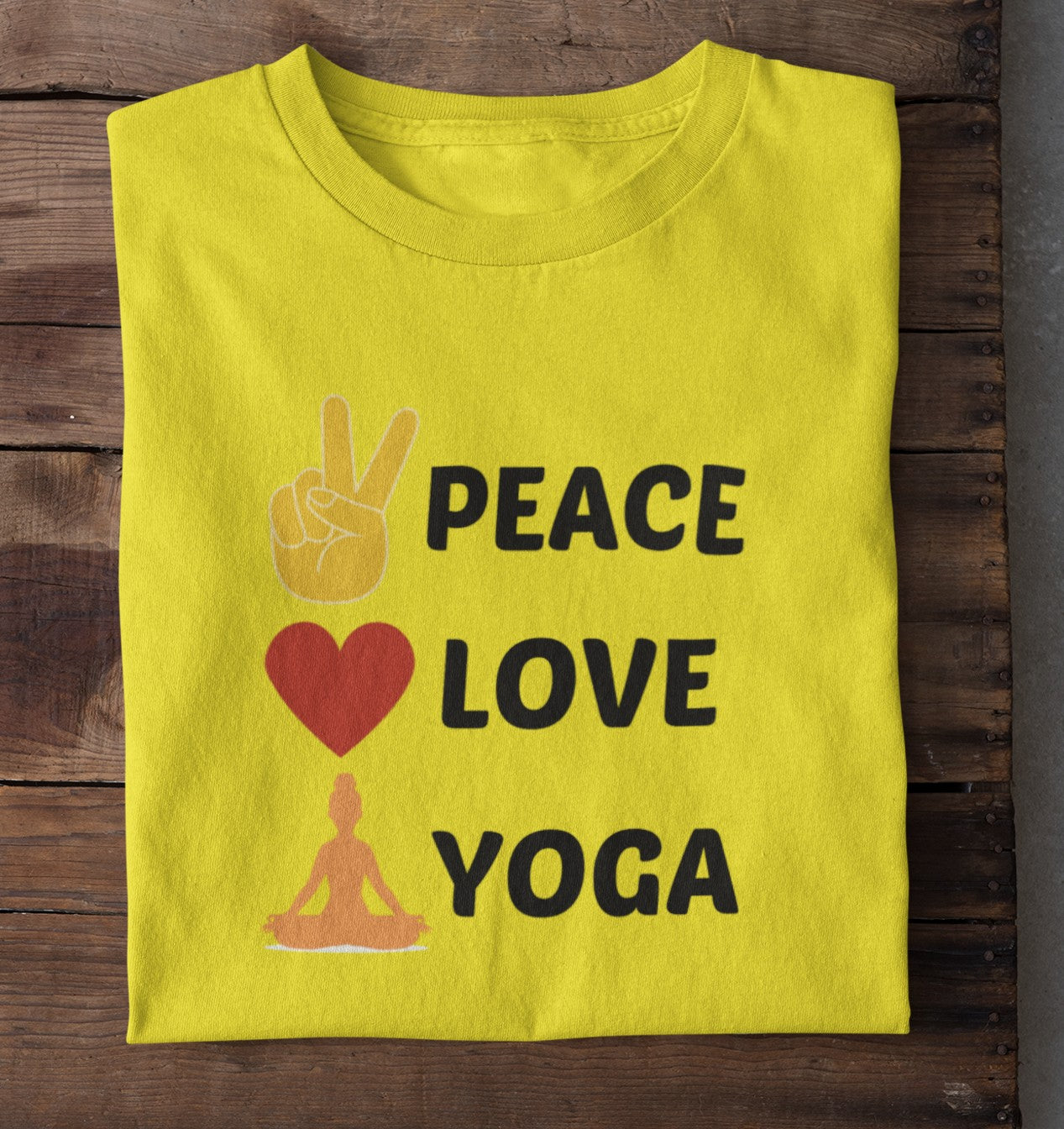 Peace Love Yoga T-Shirt