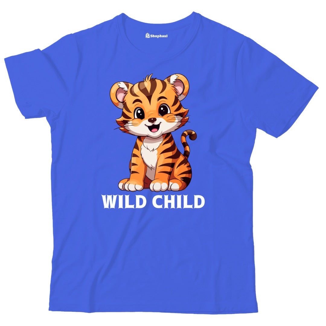 Kids Wild Child Tiger T-Shirt The Shophaul