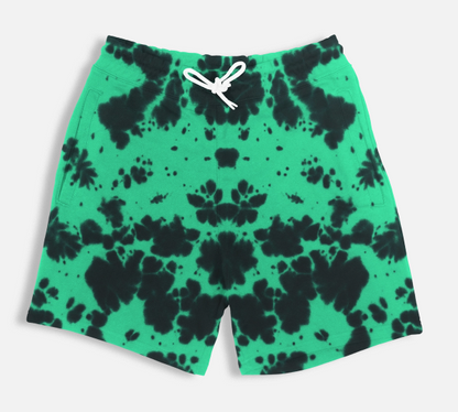 Unisex Tie Dye Oversized T-Shirt Combo (Yellow)