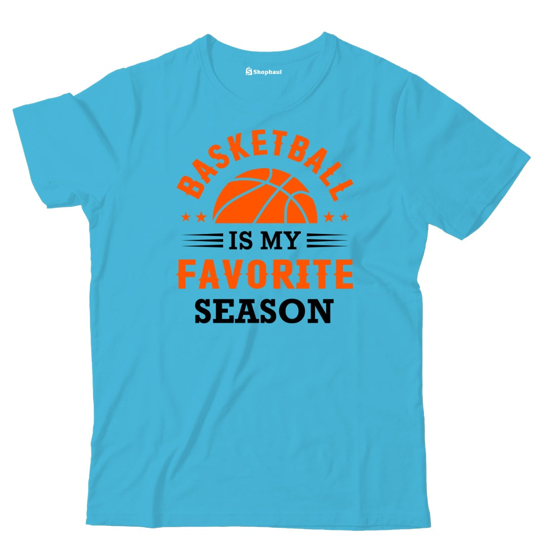 Kids Basketball is my Favorite Season T-Shirt The Shophaul