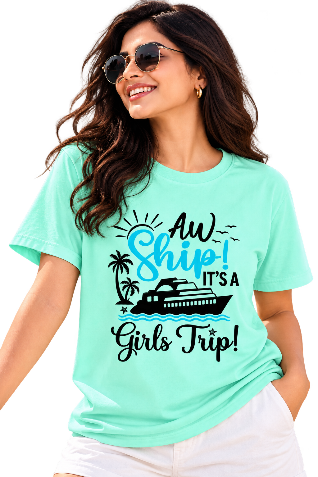 Aw Ship Girls Trip T-Shirt