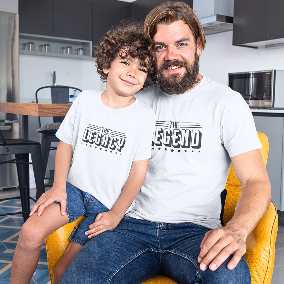 The Legend Legacy Father Son T-Shirt The Shophaul