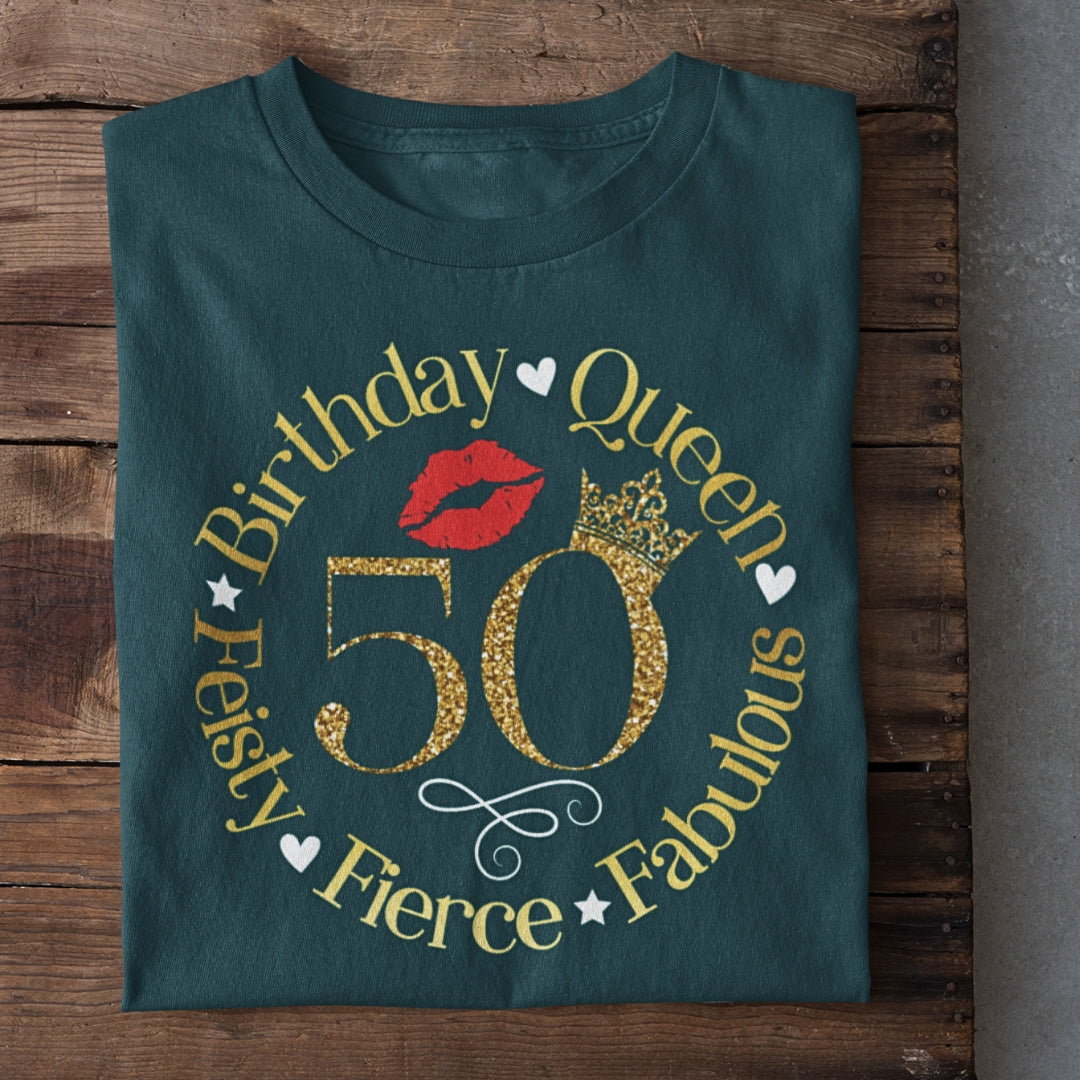 50th Birthday Queen T-Shirt