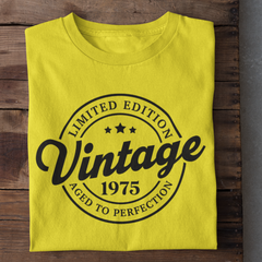 Vintage 1975 | 50th Birthday T-Shirt