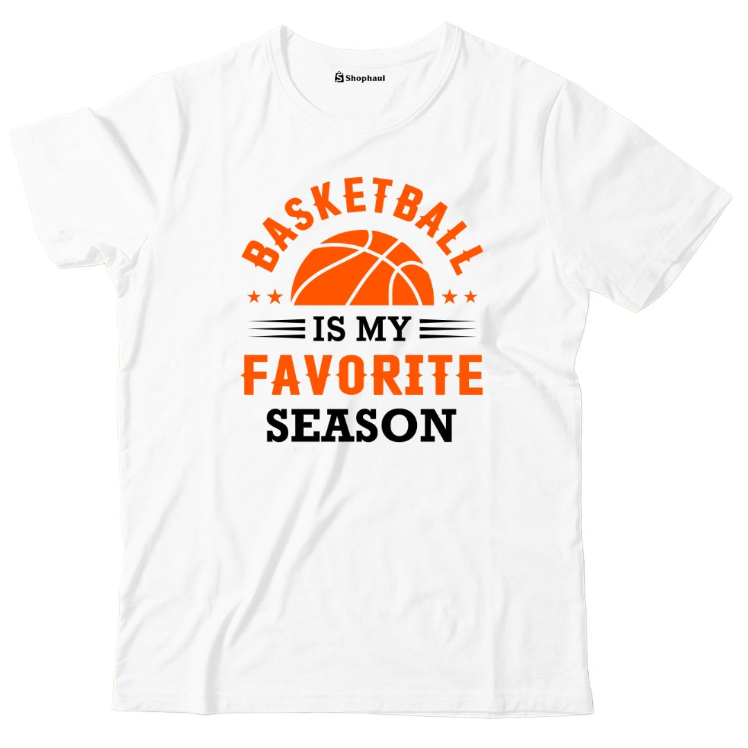 Kids Basketball is my Favorite Season T-Shirt The Shophaul