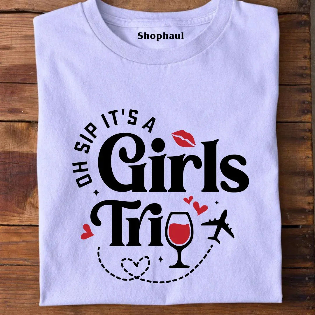 Girls Trip group T-Shirt for vacation - Lavender / XS girl travel, girl trip, girls trip, women trip, women's trip