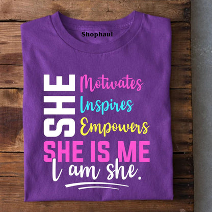 She is Me I am She T-Shirt