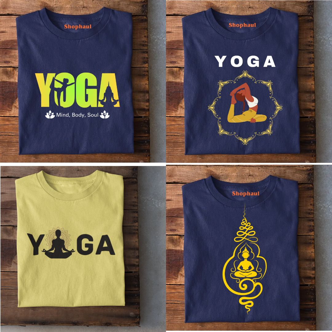Pack of 2 Yoga Surprise T-Shirts (Clearance SALE)