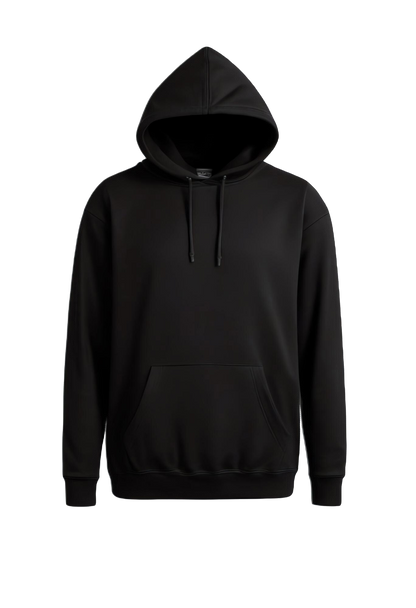 Unisex Plain Hoodie Black - The Shophaul Designs