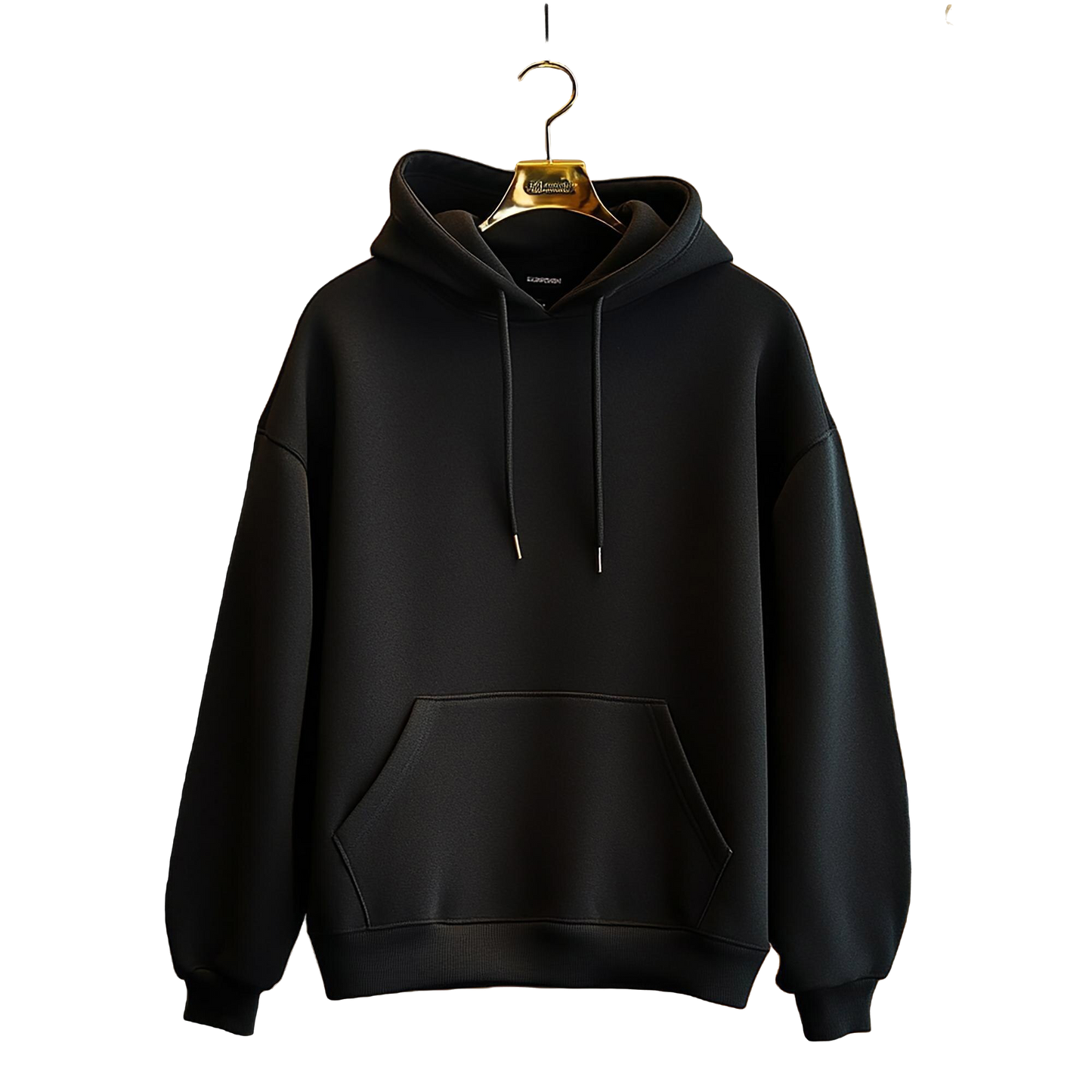 Unisex Plain Hoodie Black - The Shophaul Designs