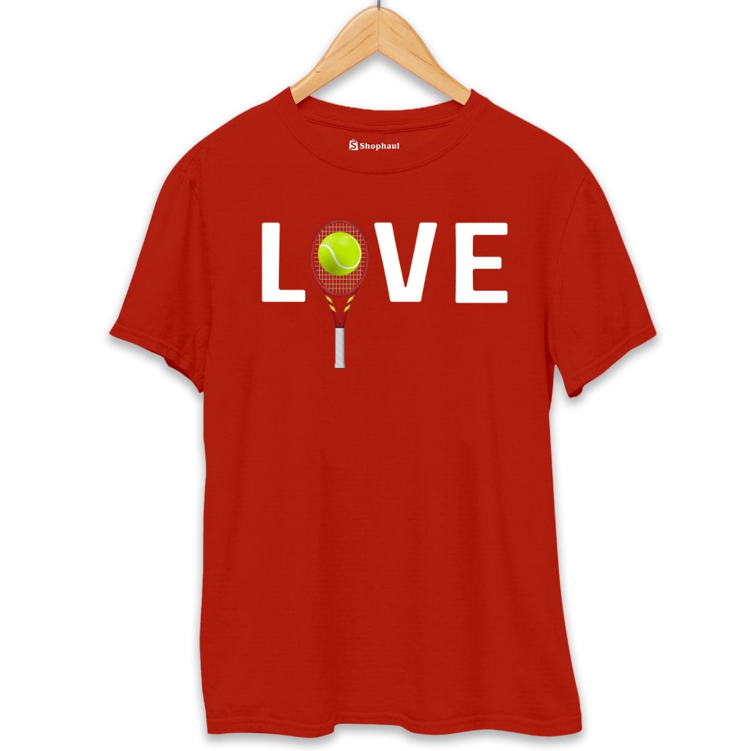 Love Tennis T-Shirt The Shophaul