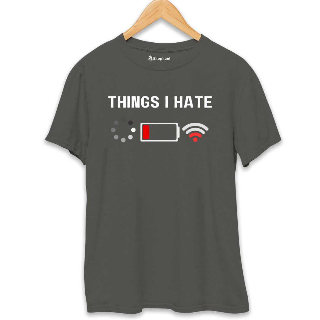 Things I hate Coding T-Shirt The Shophaul