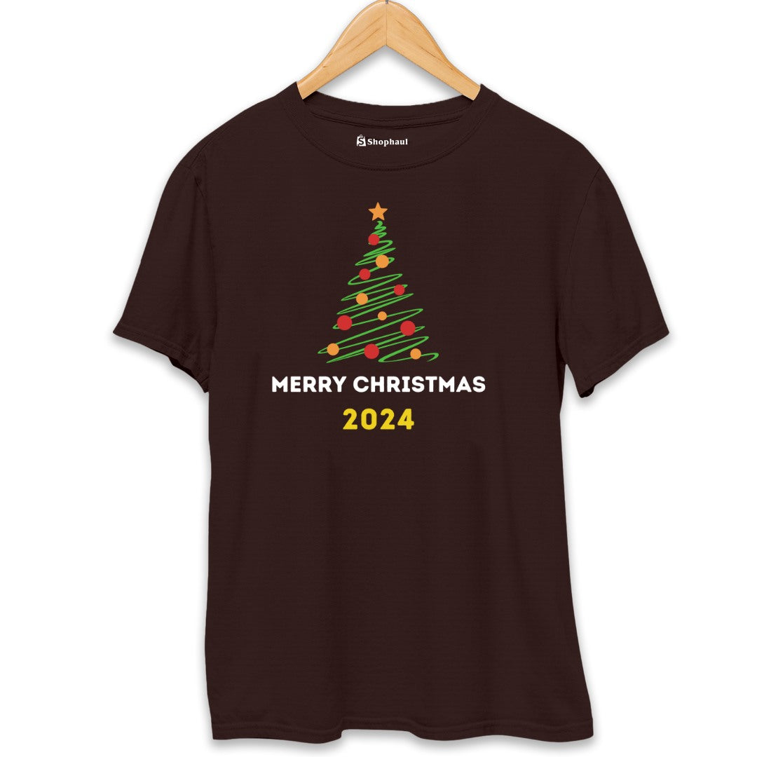 Merry Christmas Tree T-Shirt