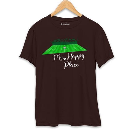 My Happy Place Football T-Shirt The Shophaul