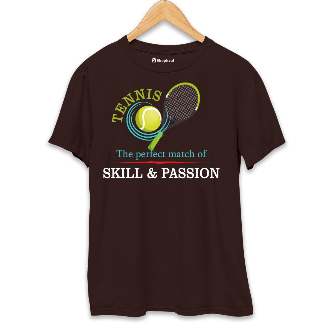 Tennis is perfect Match of Skill Passion T-Shirt The Shophaul