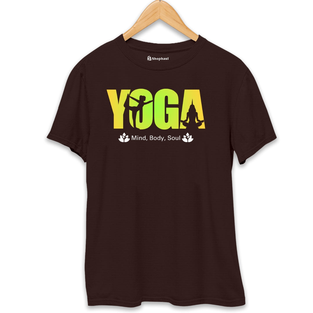 Mind Body Soul Yoga T-Shirt The Shophaul