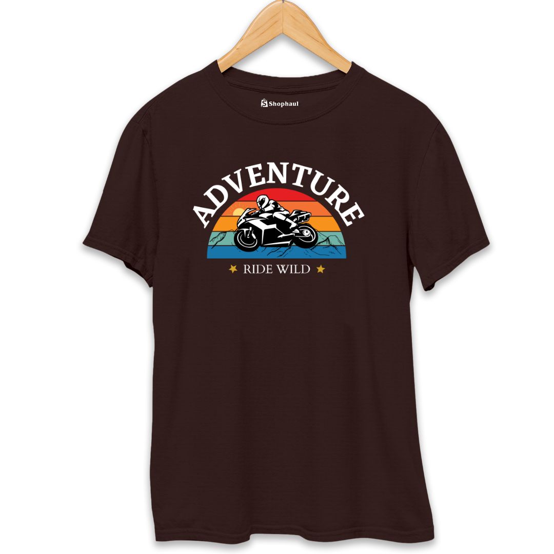 Adventure Wild Ride Biker T-Shirt The Shophaul