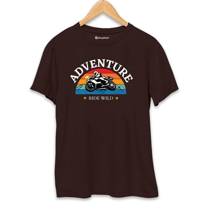 Adventure Wild Ride Biker T-Shirt The Shophaul