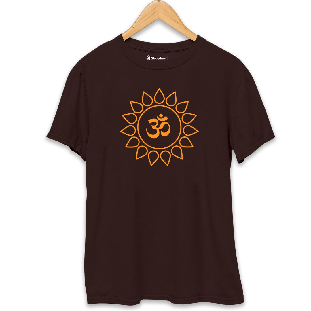 Om Rangoli Yoga T-Shirt The Shophaul