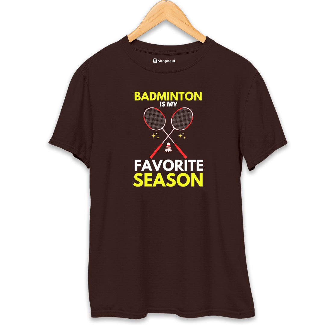 Badminton is my Favorite Season T-Shirt The Shophaul