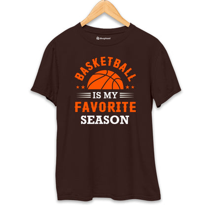 Basketball is my Favorite Season T-Shirt The Shophaul