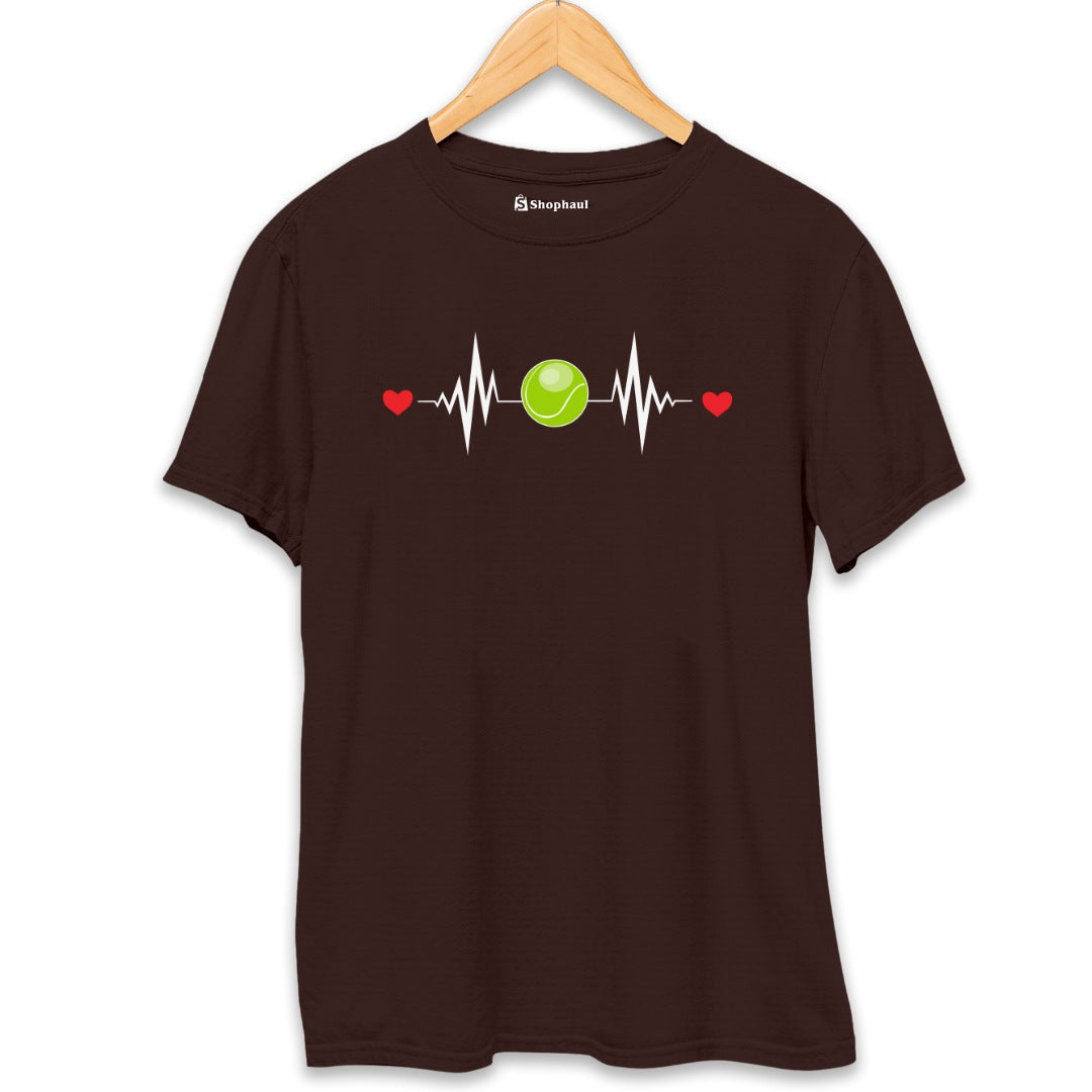 Tennis Heartbeat T-Shirt The Shophaul