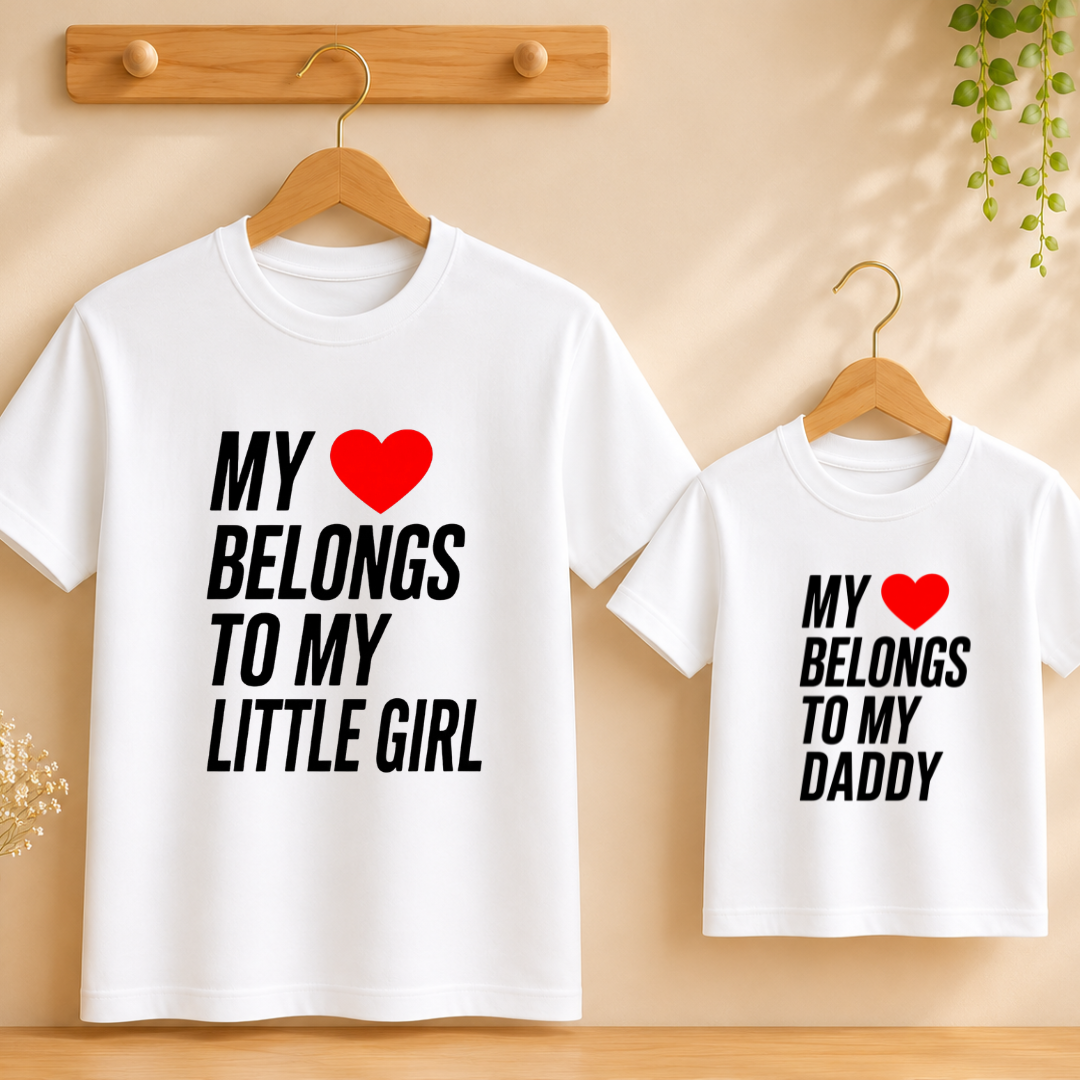 Dad Daughter Matching T-Shirt