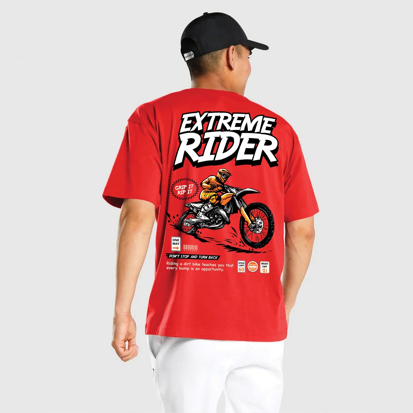 Extreme Rider Oversized T-Shirt The Shophaul