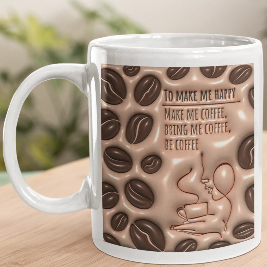 3D Coffee Lover Mug