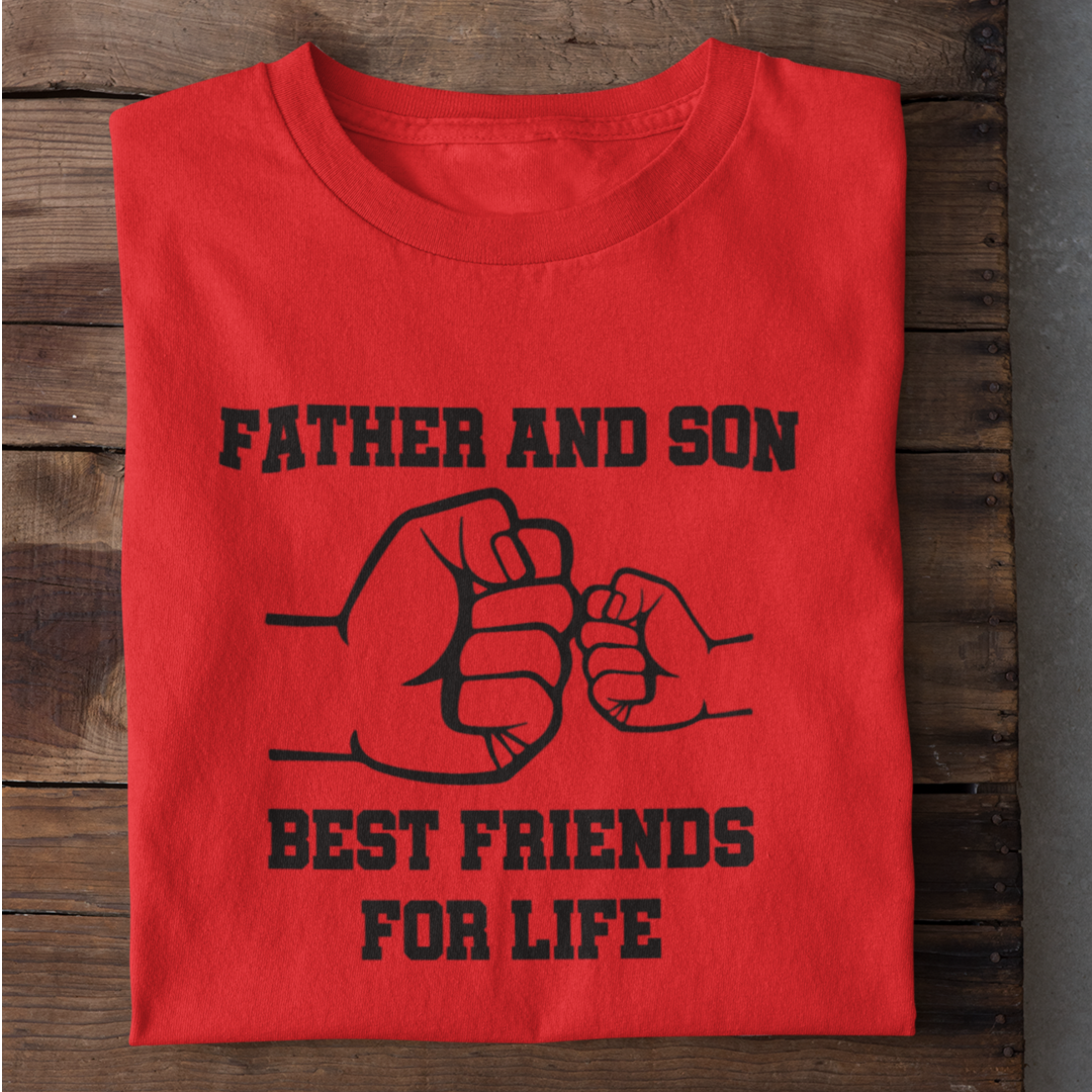 Father and Son Best Friends for Life T-Shirt