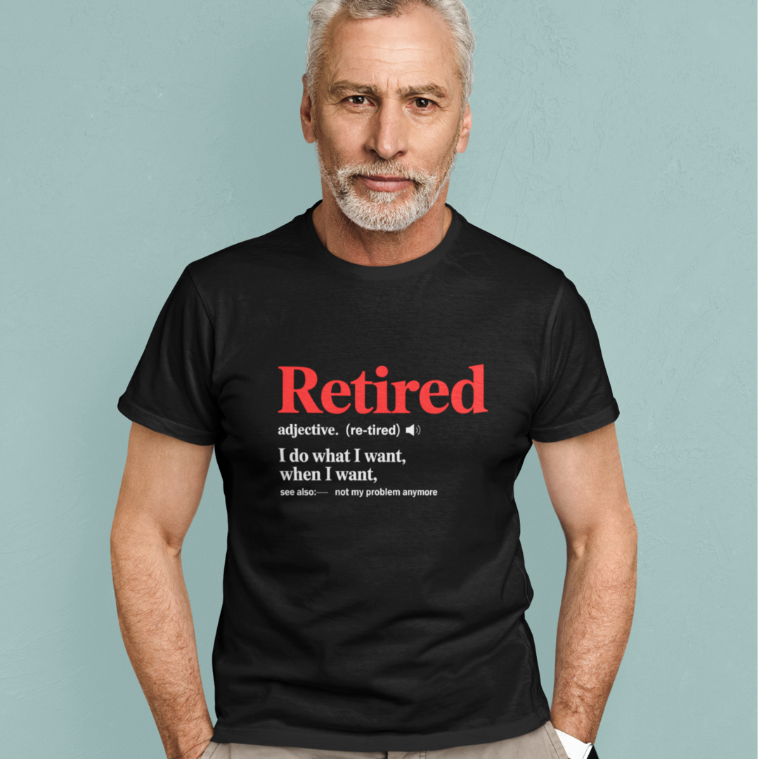 Retired Definition T-Shirt