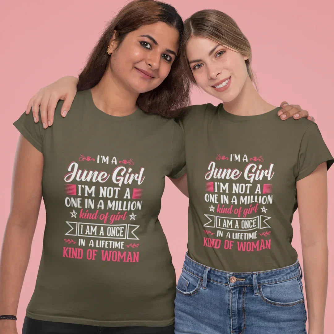 I'm a June Girl T-Shirt