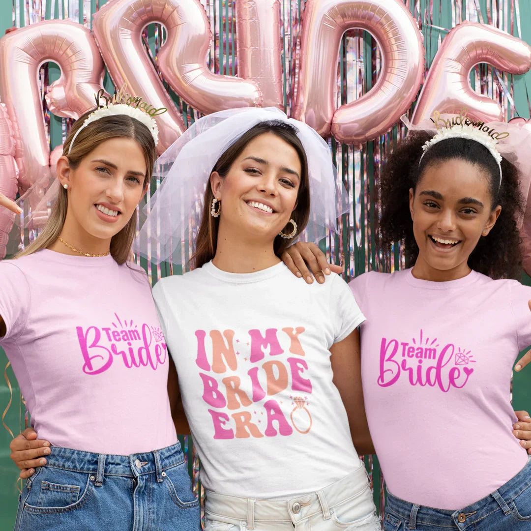 In my Bride Era T-Shirt bride party tshirt, bride team tshirt, in my bride era, team biride tshirt