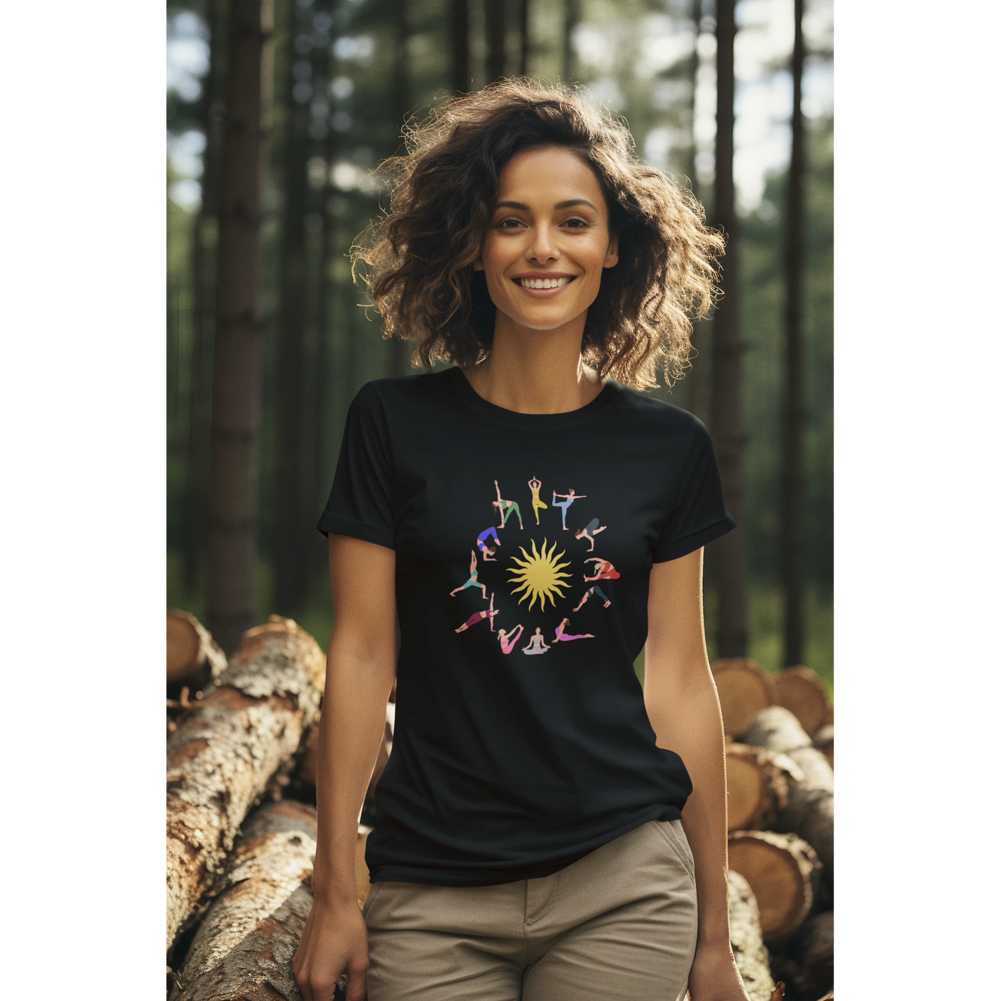 Surya Namskar Yoga T-Shirt The Shophaul