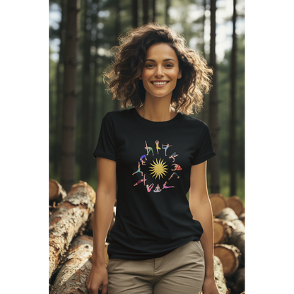 Surya Namskar Yoga T-Shirt The Shophaul