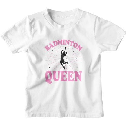 Kids Badminton Queen T-Shirt The Shophaul