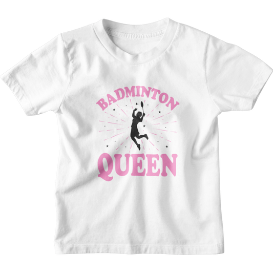 Kids Badminton Queen T-Shirt The Shophaul