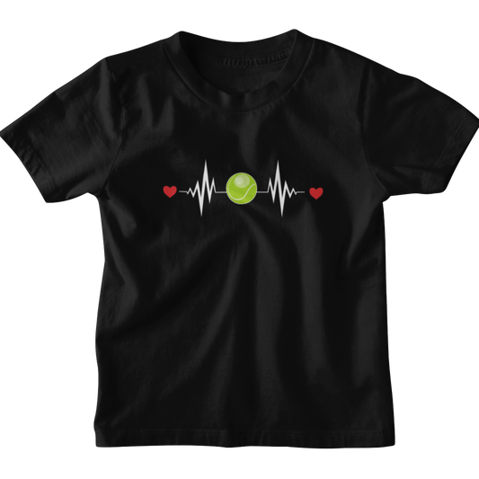 Kids Tennis Heartbeat T-Shirt The Shophaul