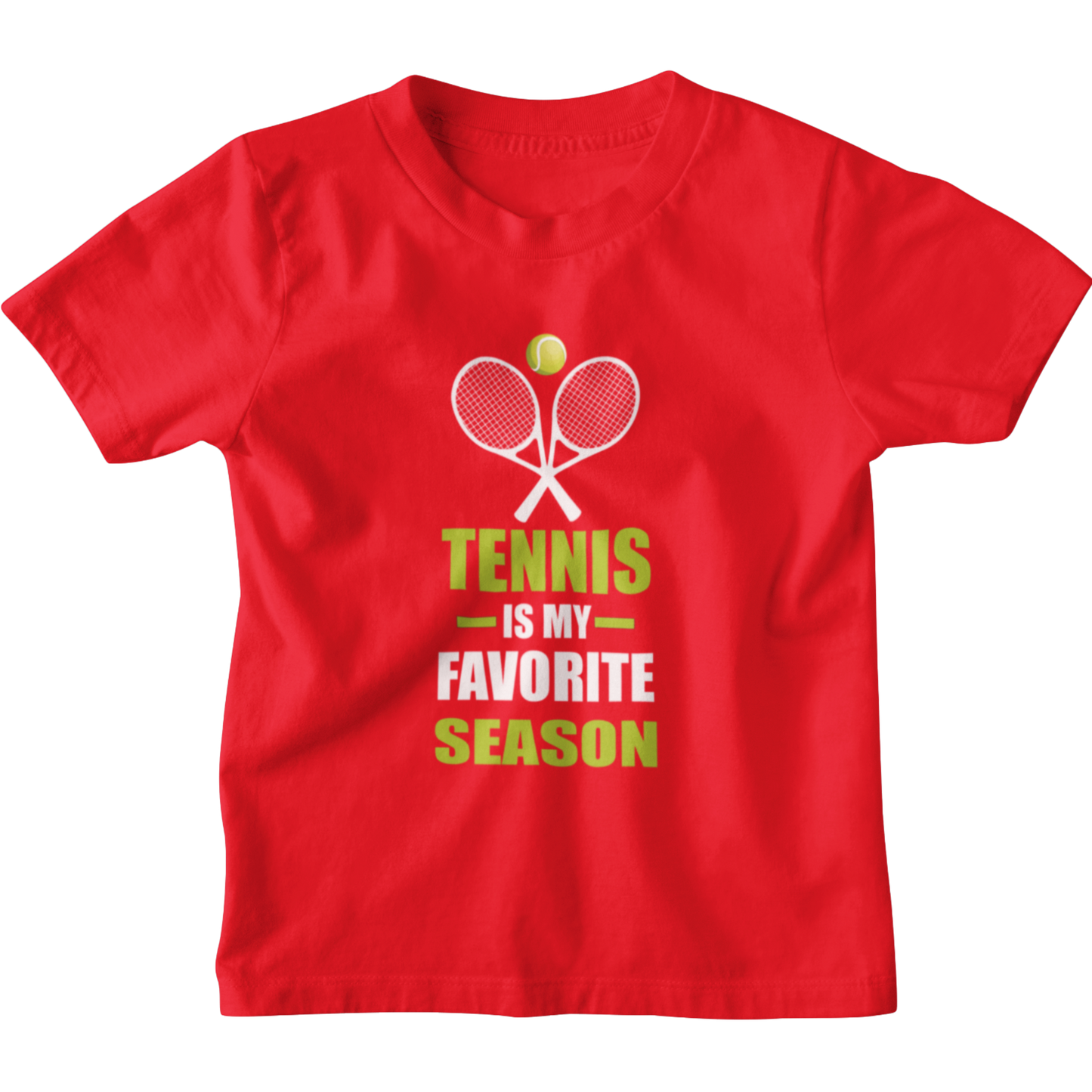 Kids Tennis is my Favorite Season T-Shirt The Shophaul