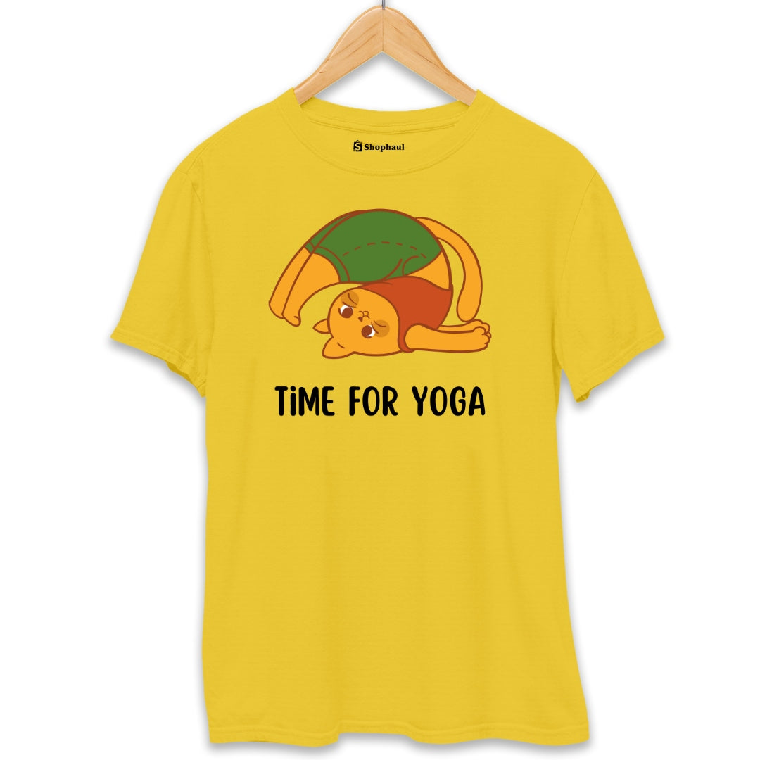 Time for Yoga Panda T-Shirt The Shophaul